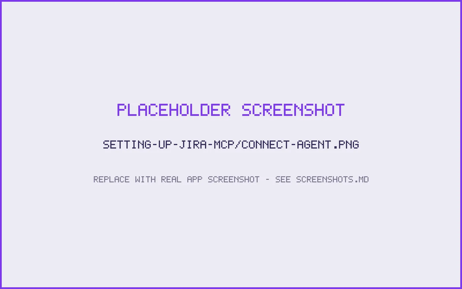 The Connect an agent panel with a generated client snippet
