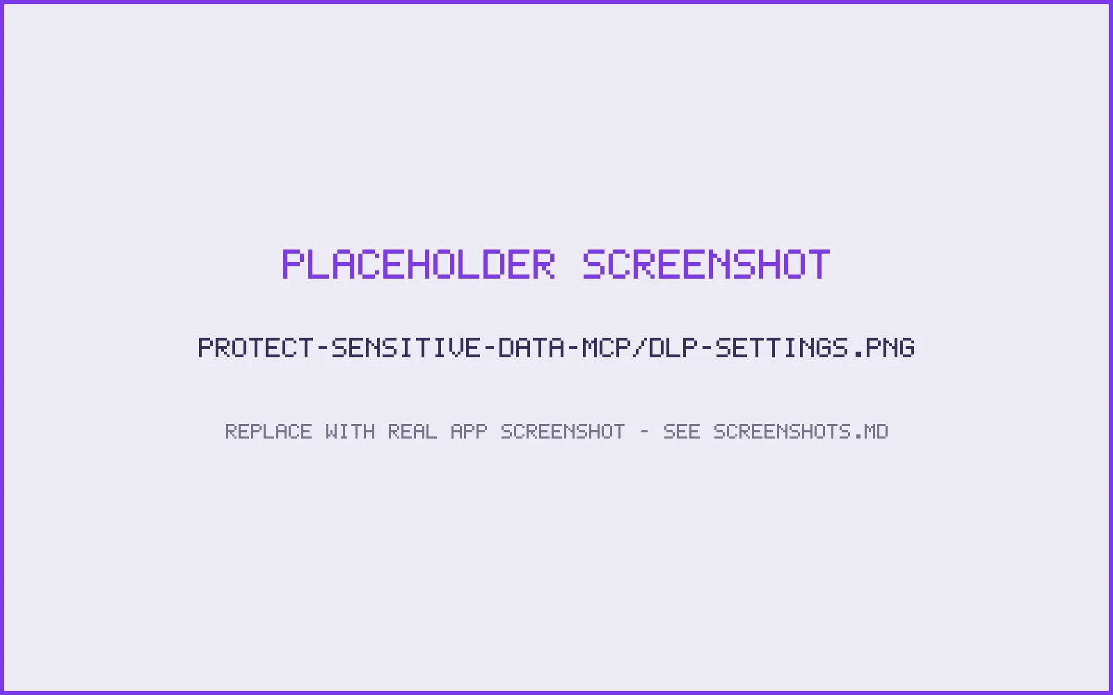 The DLP settings panel showing monitor, redact, and block modes