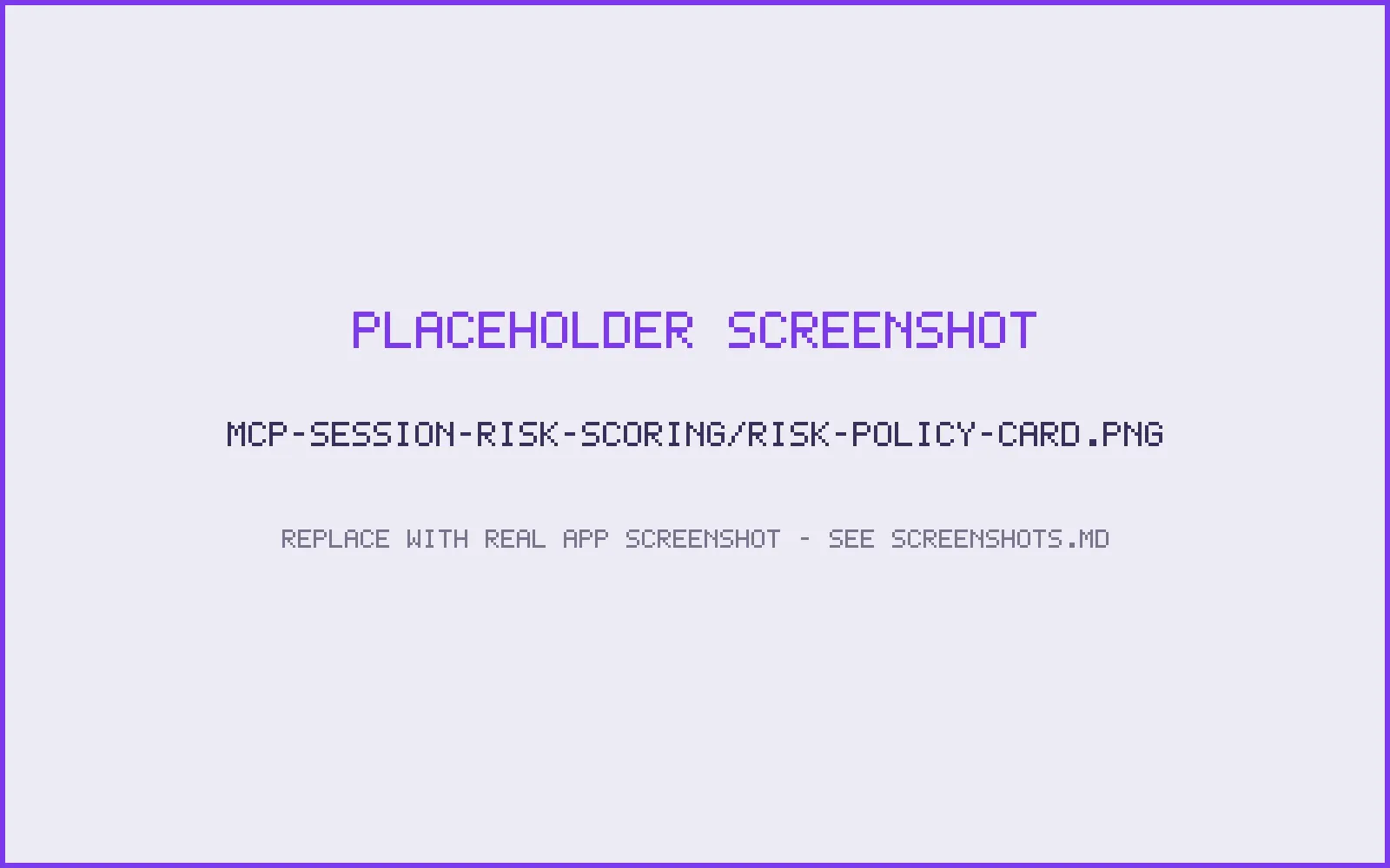 The Session risk score card with mode and sensitivity preset