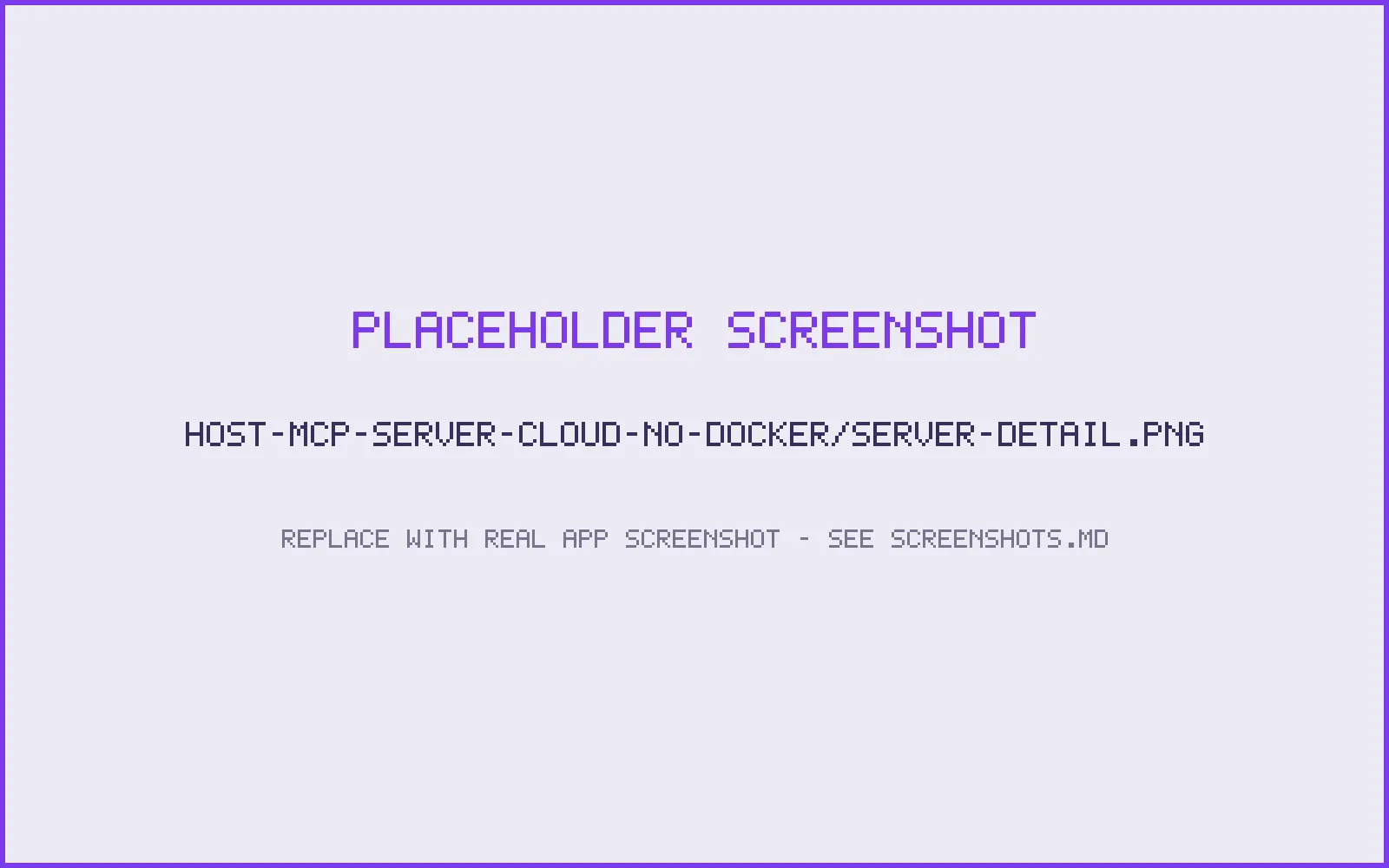 The running server's detail page with logs and monitoring tabs