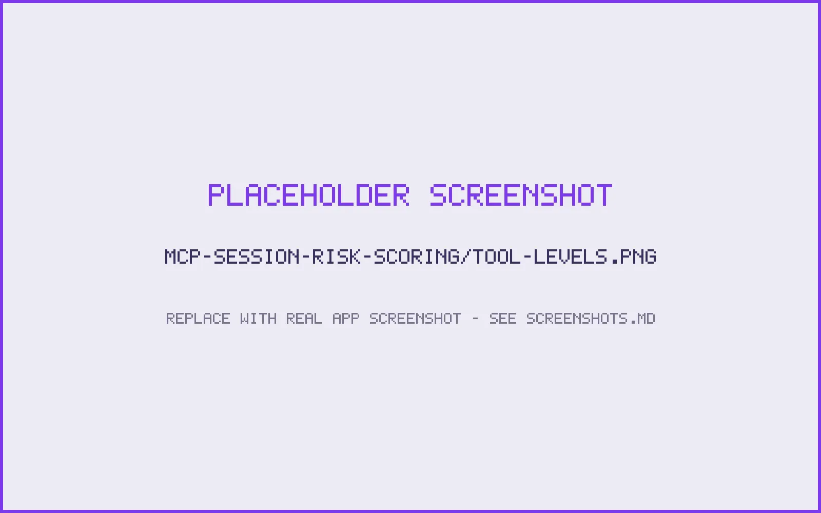 Assigning Ignore/Low/Medium/High levels to tools